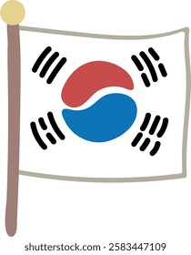 an illustration of the national flag