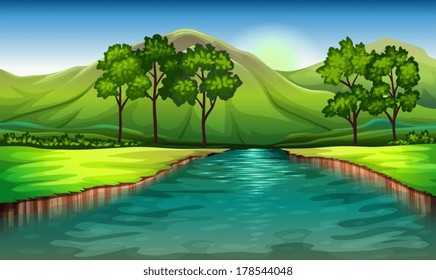 Illustration of the natural resources