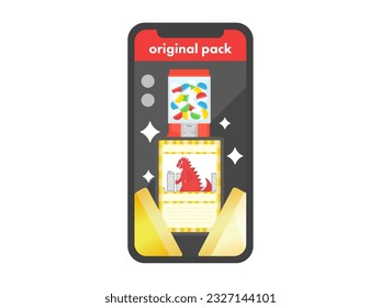 An illustration of Net Oripa, a trading card.