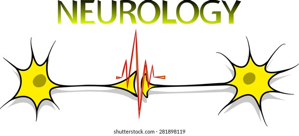 Illustration Of Neurons, Neuroscience Logo