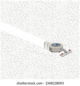 Illustration of a new cleaning Robot