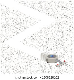 Illustration of a new cleaning Robot