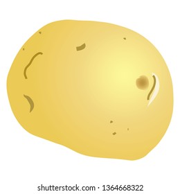 Illustration of the new potatoes