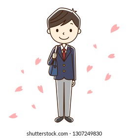 Illustration of new student.