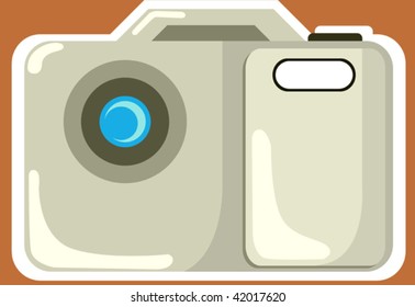 Illustration of new technology with radio	