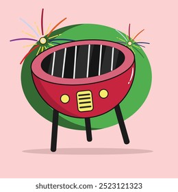illustration for new year holiday vector asset design