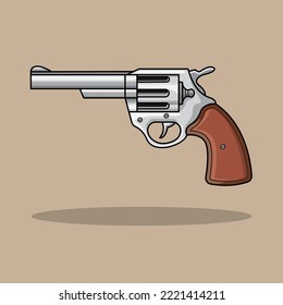 The Illustration of Nice Handgun