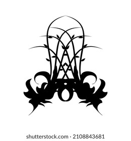 Illustration of a nice and unique ornament vector image for weddings or cover decorations