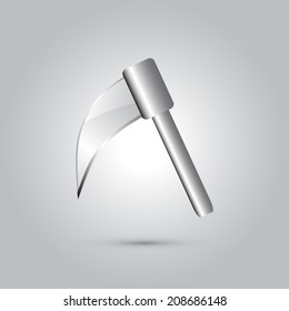 Illustration of ninja weapon, cartoon vector