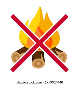 Ilustración de la ausencia de fuego. Artículo de extinción de incendios. Icono de publicidad para la industria y el negocio.