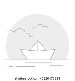 illustration of no messages yet 