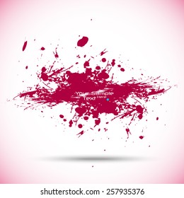 Illustration Noise Texture . Black Paint Spray Texture . Blot of Ink . Simply Place Texture Over any Object or Background to Create Grunge Effect .