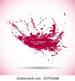 Illustration Noise Texture . Black Paint Spray Texture . Blot of Ink . Simply Place Texture Over any Object or Background to Create Grunge Effect .