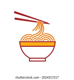 illustration for noodle restaurant or noodle outlet