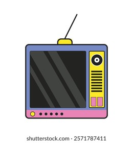 Illustration of Nostalgic Retro Icon