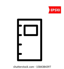 illustration of note flat icon