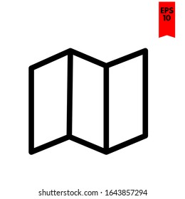 illustration of note flat icon