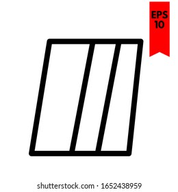 illustration of note flat icon