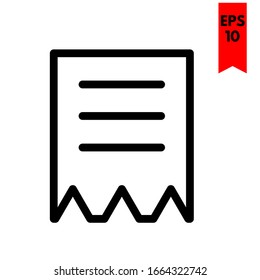 illustration of note flat icon