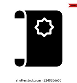 Illustration of Note Glyph Icon