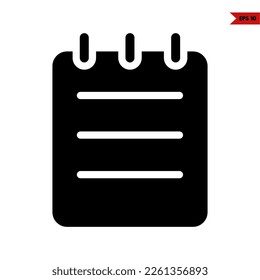 Illustration des Notizzettel-Symbols 