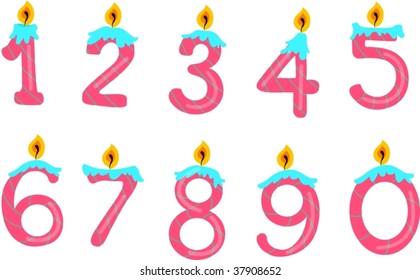 Birthday Candle Number One Images, Stock Photos & Vectors | Shutterstock