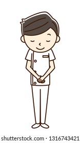 Illustration of nurse.