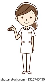 Illustration of nurse.