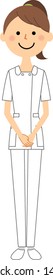 It is an illustration of a nurse.