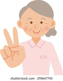 illustration of nurse posing