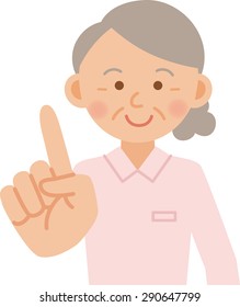 illustration of nurse posing
