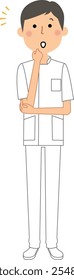 An illustration of a nurse who notices.