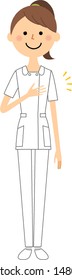 An illustration of a nurse you can count on.