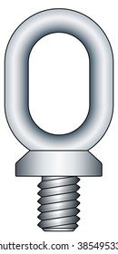 Illustration of the oblong ringbolt icon