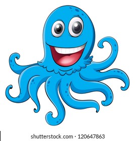 12,489 Blue octopus cartoon Images, Stock Photos & Vectors | Shutterstock