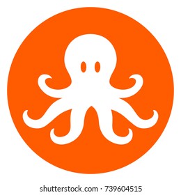 1,356 Octopus circle icon Images, Stock Photos & Vectors | Shutterstock