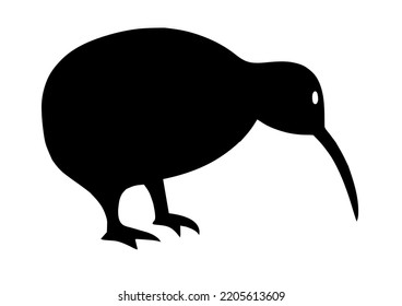 Illustration of, Kiwi bird clipart