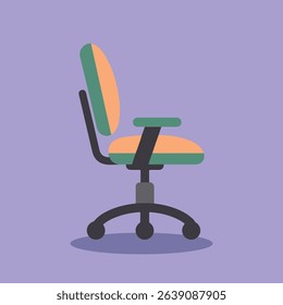 Illustration of an office chair.