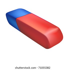 illustration of an office eraser