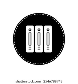 An illustration of a office stationery