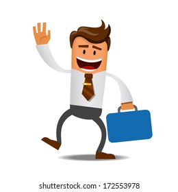 Illustration of office theme. vector illustration