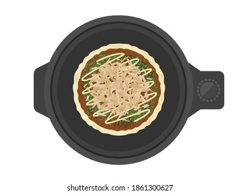 お好み焼き のイラスト素材 画像 ベクター画像 Shutterstock