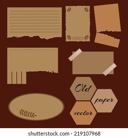 Illustration of old paper