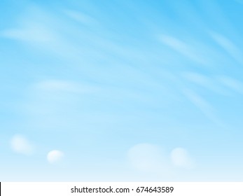 illustration on blue sky 