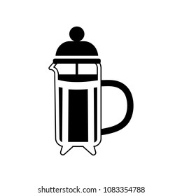 Illustration on a flat design style