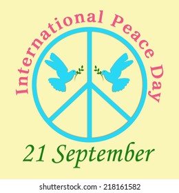 Illustration on International Peace Day