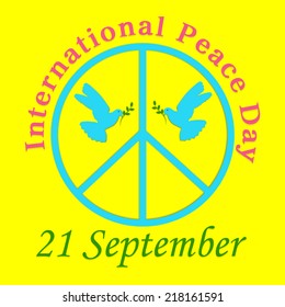 Illustration on International Peace Day