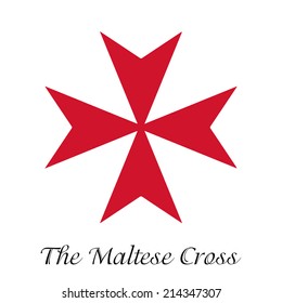 Illustration On Maltese Cross