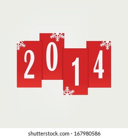 Illustration on New year