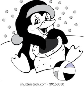 illustration on New Year's Eve party